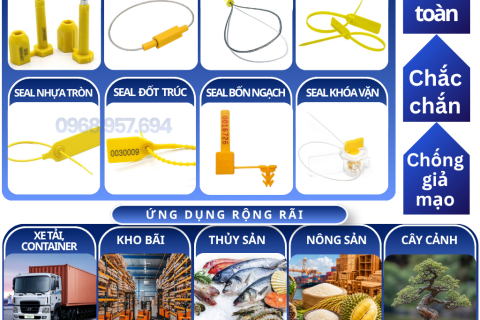 Ứng dụng của seal niêm phong trong thực tế hiện nay.